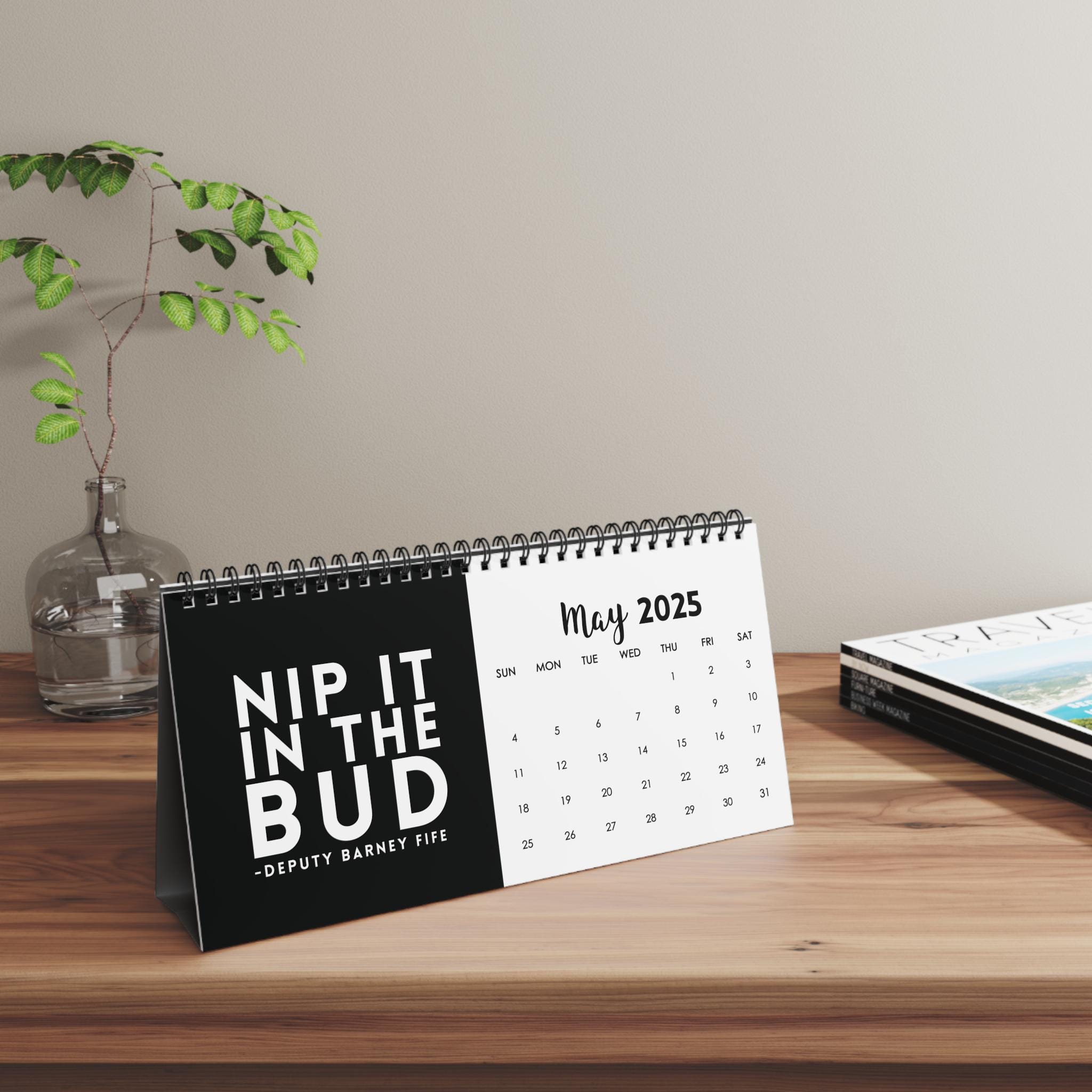 Andy Griffith Show Gift, 2025 Calendar, Funny Quotes, Desk Calendar