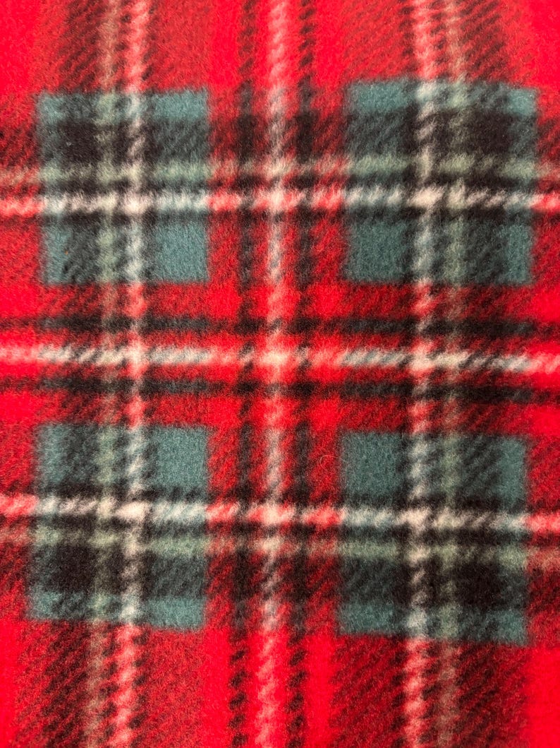 Red Pj Rexture Red Plaid Fleece Pajama Pants - Etsy