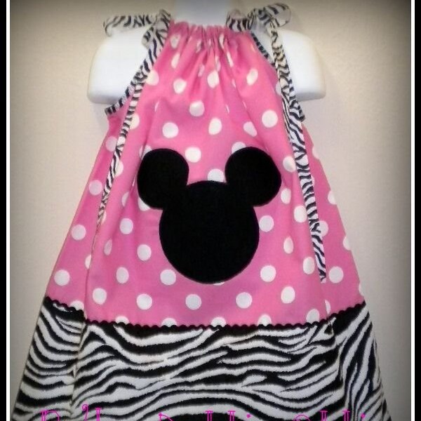 Mickey Mouse Safari Pillowcase Dress