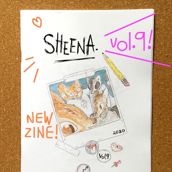 NEW Sheena Volume 9 Comic Zine