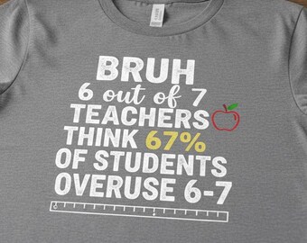 The "Maths Teacher" T-Shirt