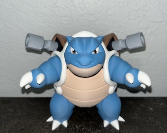 Blastoise Multi-Colored 3D Model