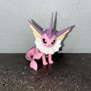 Shiny Vaporeon Multi-Colored 3D Model