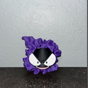 Modelo impreso en 3D multicolor de Gastly