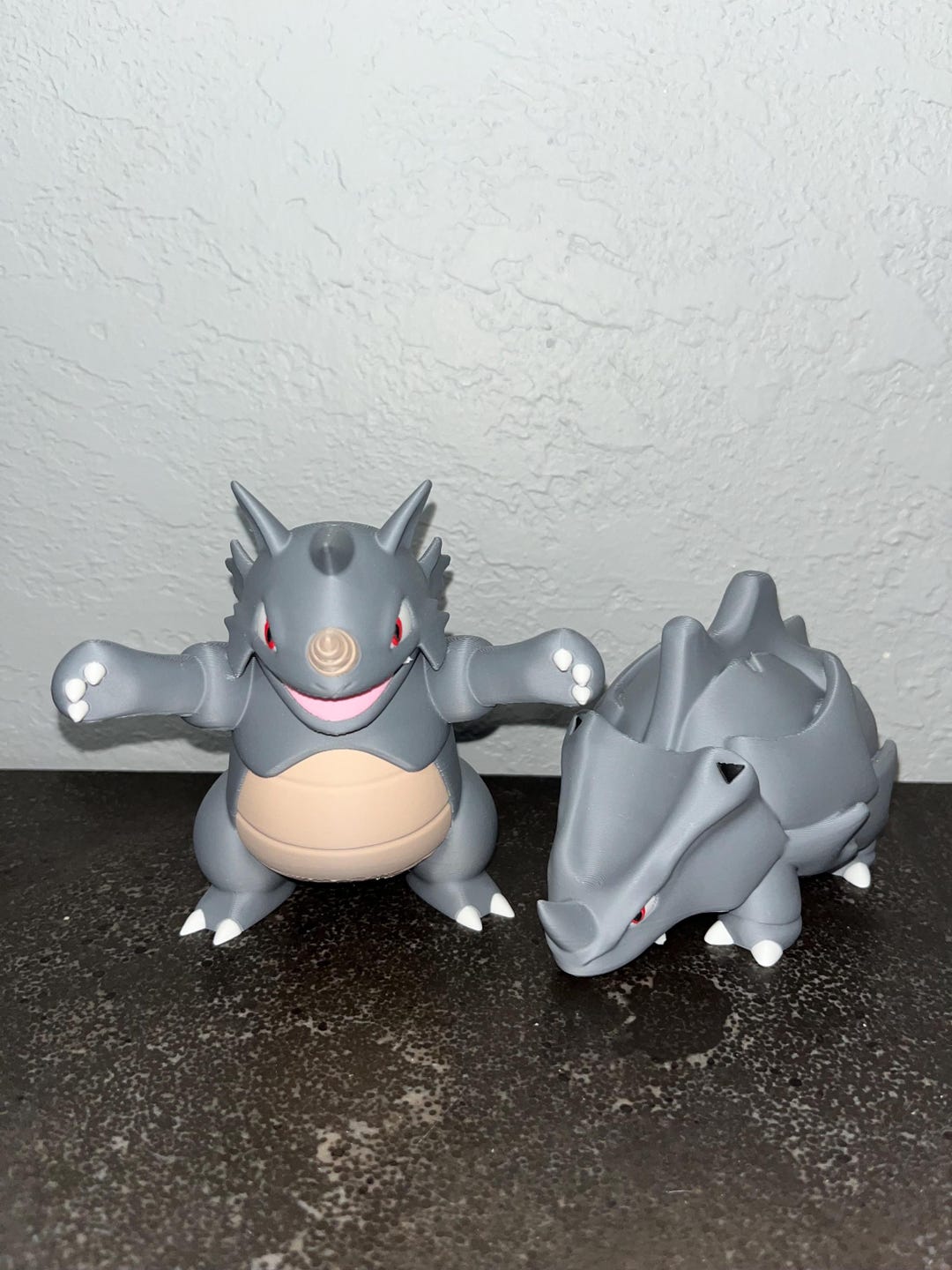 Machamp Line Rhydon Rhyhorn and Rhydon Evolution Line Multi-colored 3D Model - Etsy