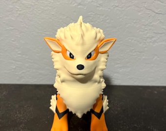 Arcanine Multi-Colored 3D Model