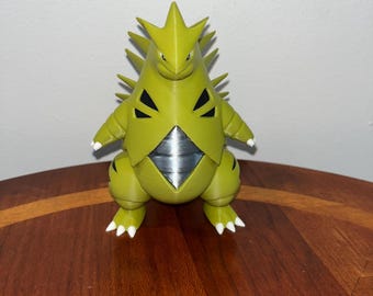 Modelo 3D multicolor de Tyranitar versión 1