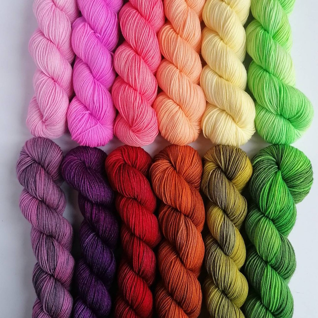Yarn Advent Calendar 24 or 12 Days of Christmas Advent Etsy UK