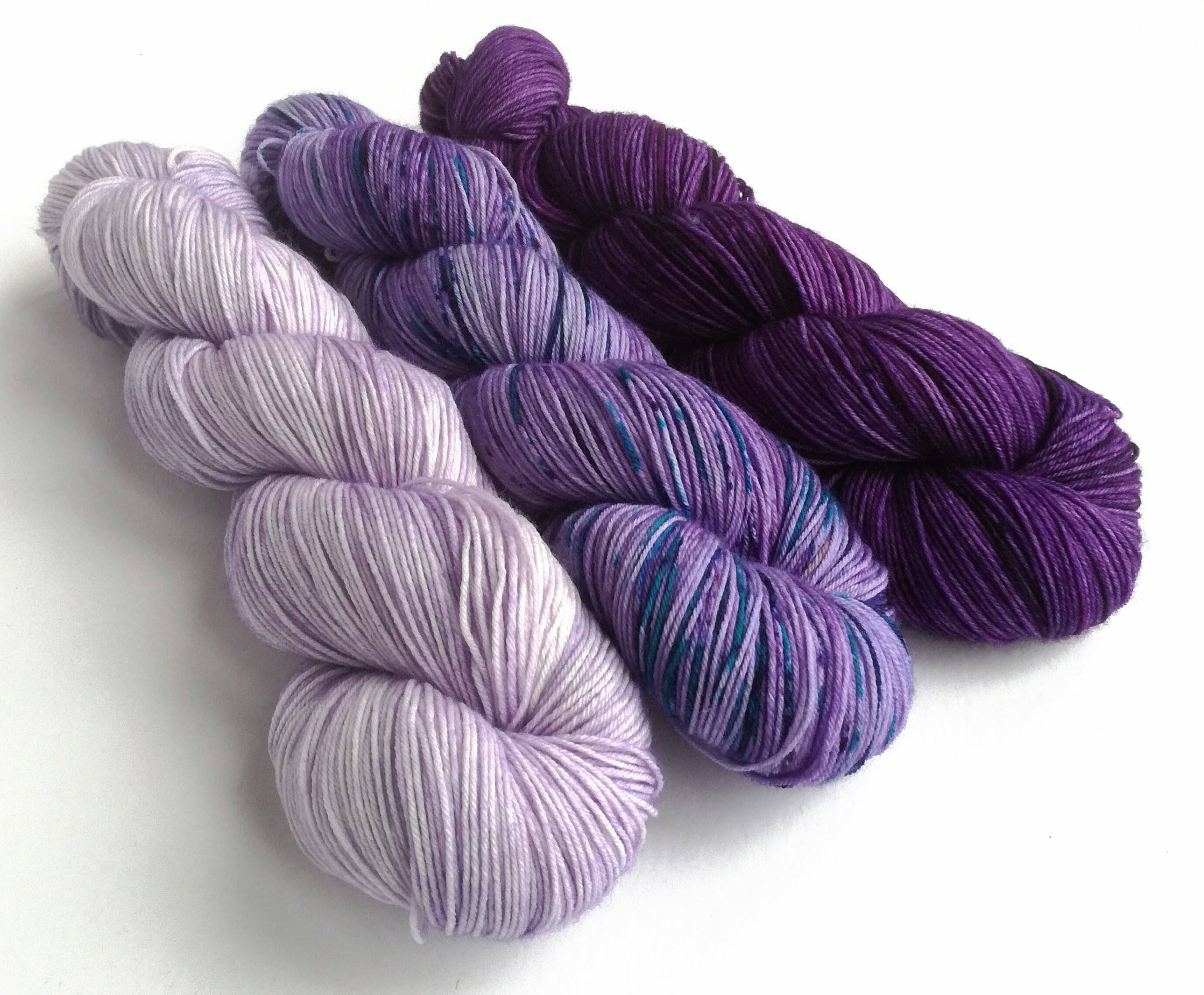 Hand dyed yarn preorder choose colours and base shawl