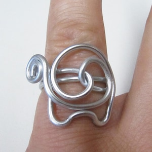 Turtle Ring Aluminum Anodized Personalized Color