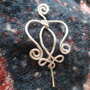 Lucky Angel Pin, Schal Pin, Schal Pin, Pullover Clip, Glück, Schraube, Pullover Brosche, Shrug Verschluss, Frauen, Strickzubehör