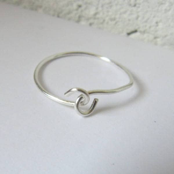 Pinky Promise Ring Promise Ring Friendship Ring Best Friend Etsy