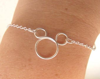 Mickey Mouse Armband - Mickey Anhänger - Maus Armband - Disney Schmuck - Disney Armband