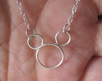 Collana Topolino - Ciondolo Topolino - Collana Topolino - Gioielli Disney - Collana Disney