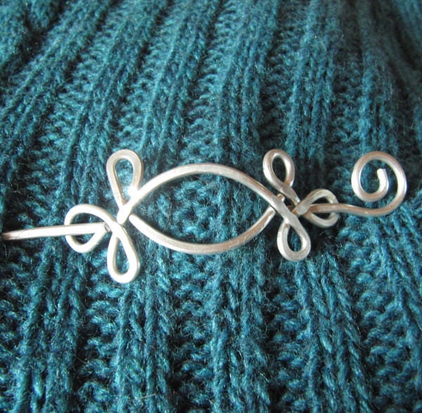 Celtic scarf sale pin
