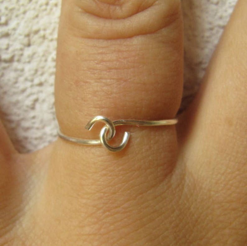 Pinky Promise Ring Promise Ring Friendship Ring Best Friend Etsy UK