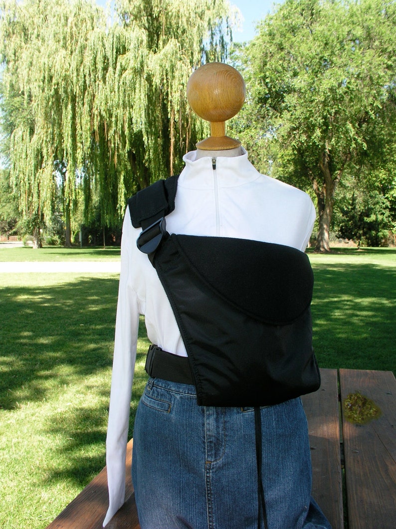 Capped Shoulder Pad Hip Hammock in Black Etsy