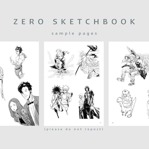 Zero Hardback Sketchbook image 2