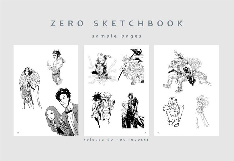 Zero Hardback Sketchbook image 2