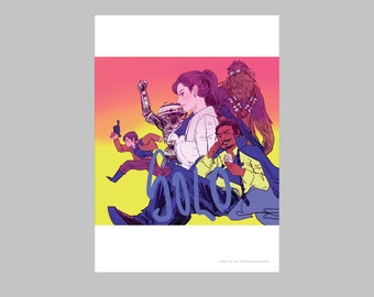 Solo A5 print