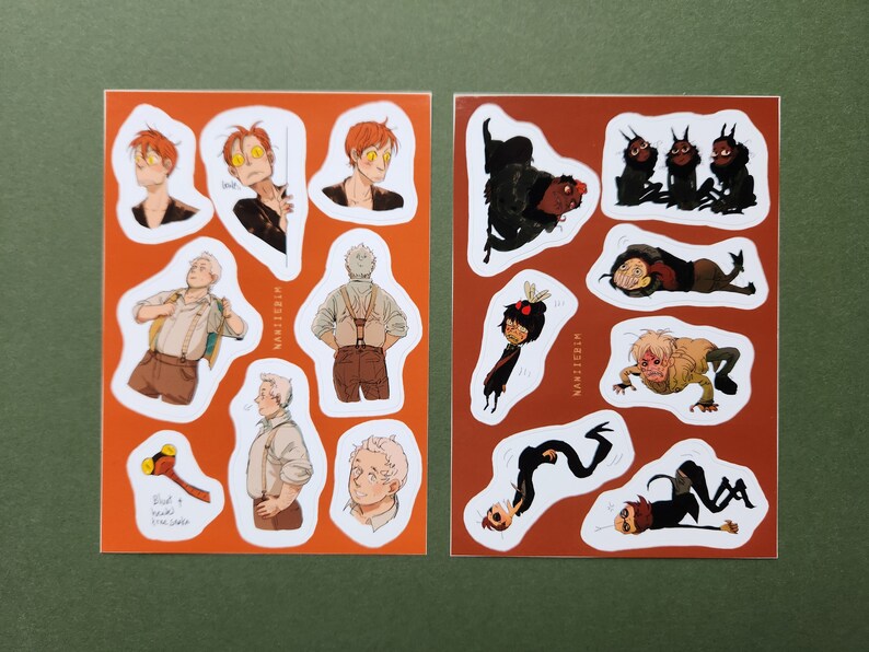 4 Go a5 sized sticker sheets image 3