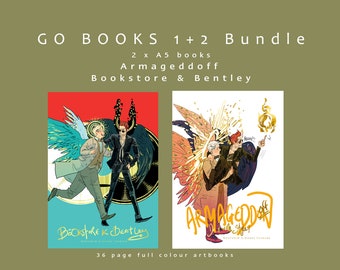 Bookstore and Armageddoff -GO zine bundle (Book 1+2)