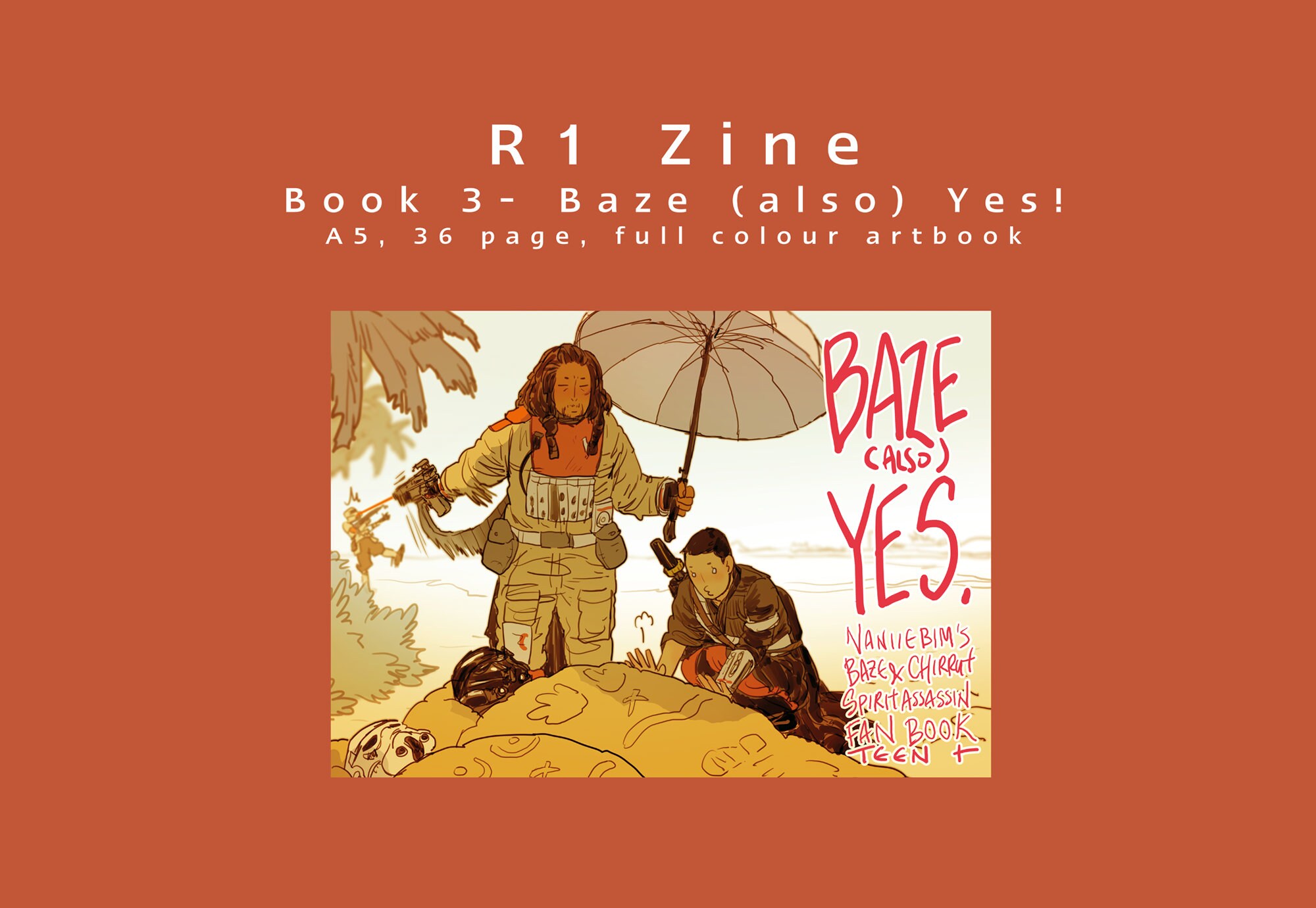 BAZE (also) YES! -R1 zine (Book 3)