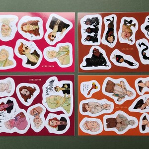 4 Go a5 sized sticker sheets image 2