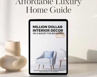 Budget-Friendly Interior Design Guide with DIY Tips and Home Decor Checklists