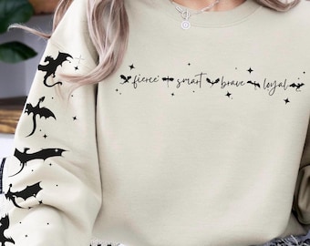 Onyx Storm-shirt vierde vleugel merch Dragon shirt vierde vleugel hoodie boek minnaar shirt bevestiging shirt leesgrage hoodie
