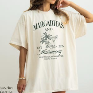 Finale Fiesta Margaritas und Ehe bachelorette Shirt Margariten und Ehe tshirt Mexiko Bachelorette merch Brautparty Tequila Bach