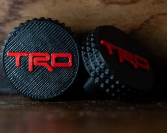 TRD Volume Knobs für BMW Tacoma (2016-2019) Radio (2 Knobs) - ROT