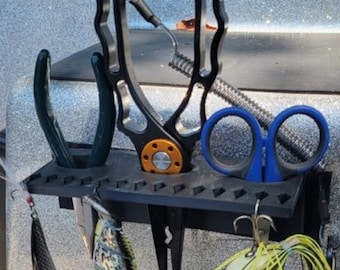 Fishing Tool Holder for Pliers, Hooks, Baits, and Accessories