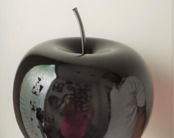 MagiDeal Statue De Pomme En Céramique, Ornement De Bureau