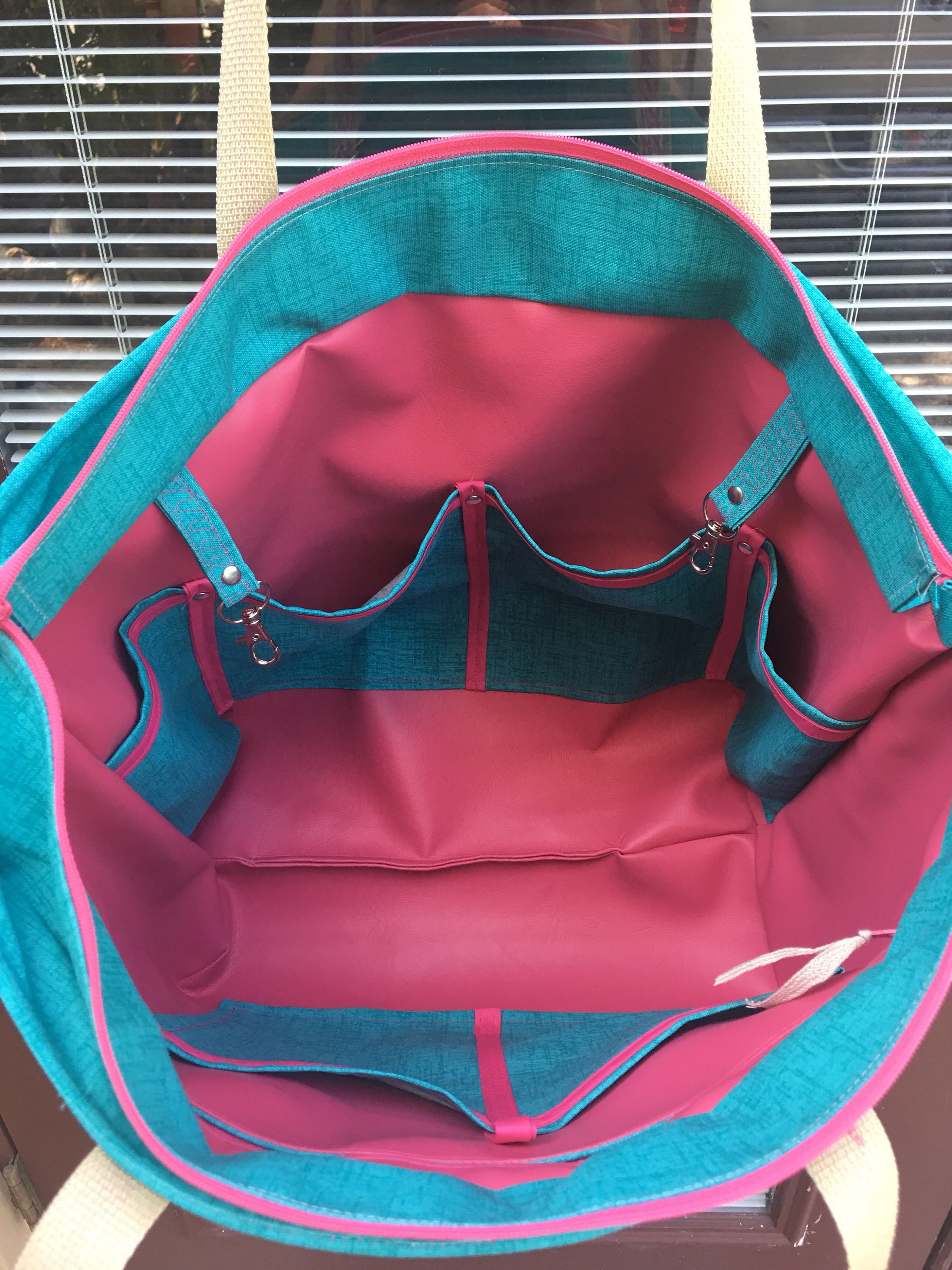 vinyl beach bags and totes