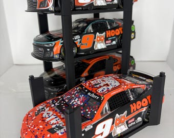 Stackable Four Post Style 1/24 NASCAR Diecast Stand/Display