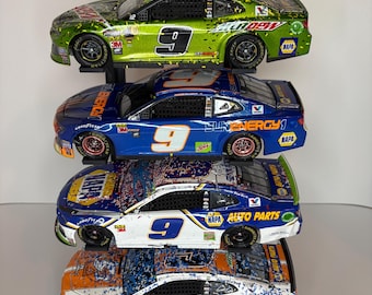 Side Facing Slanted Four Tier 1/24 1:24 Diecast Display and Organizer