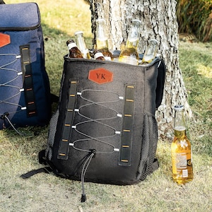 Personalized Best Man Gifts, Engraved Hiking Beach Picnic Cooler, Groom Gift, Groomsmen Proposal Gift, Beer Cooler Backpack, Christmas Gifts