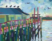 Islesford Dock - 8.5 x 11 Print