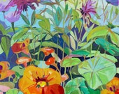 School Garden - 11 x 14 Print