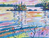 Seal Harbor Spring - 11 x 14 Print