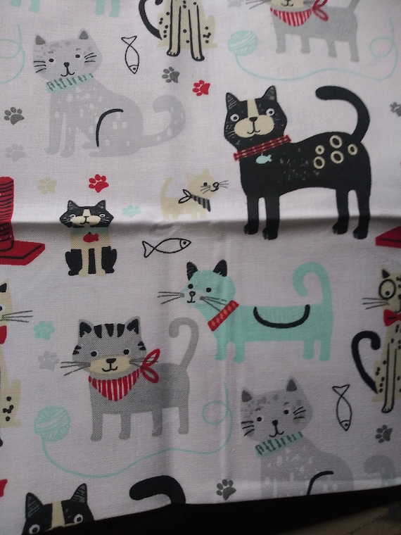 Face Mask, 3 sizes available, Double sided, Dust Face Mask,Cotton Fashion, Washable, Reversible, cats