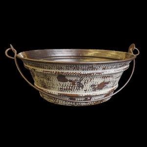 Round Copper Bucket Sink