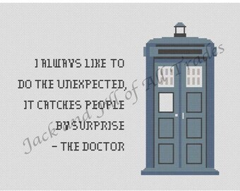 Doctor Who: Überraschungs-Kreuzstich MUSTER