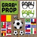Instant Download - World Cup Brazil Photo booth set Printable