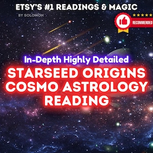 Lettura astrologica di Starseed - Lettura delle origini di Starseed, Rapporto astrologico di Starseed, Lettura del tema natale di Starseed, Rapporto sulle origini di Starseed