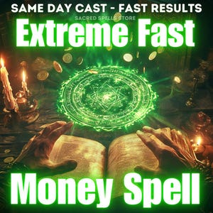 Money Magic Spell, Attract Wealth, Abundance, Financial Success, Prosperity Ritual, Personalized Spell Casting, Manifest Money