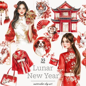 Lunar New Year clipart Chinese New Year Clipart chinese zodiac clipart chinese new year images chinese new year girl png China icon Download
