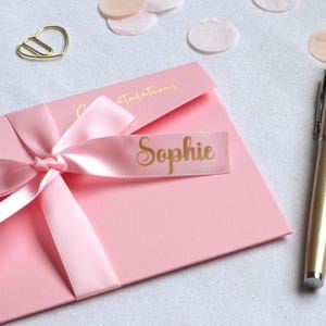 Enveloppe élégante pour baby shower
