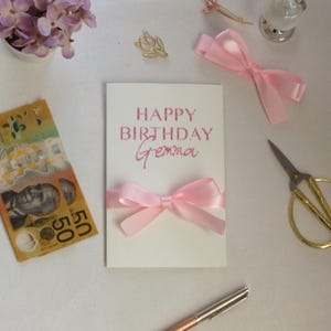Personalised Birthday Money Envelope